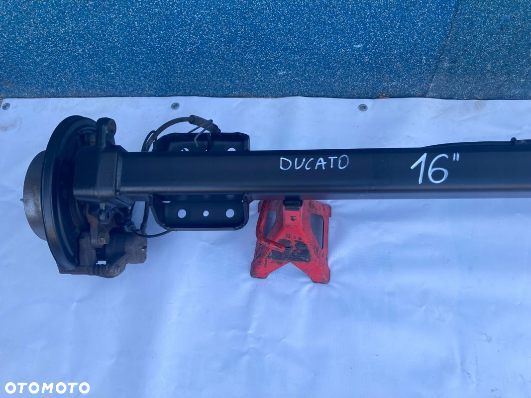 DUCATO JUMPER BOXER 07-- OŚ TYLNA BELKA ZAWIESZENIA TYŁ NA KOŁA 16'' IGŁA - 2