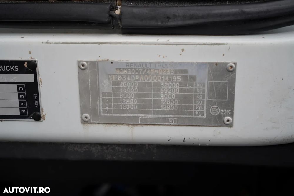 Renault KERAX 460 / 6x4 / BETONATOR 7mc / AUTOMAT / E5 EEV - 38