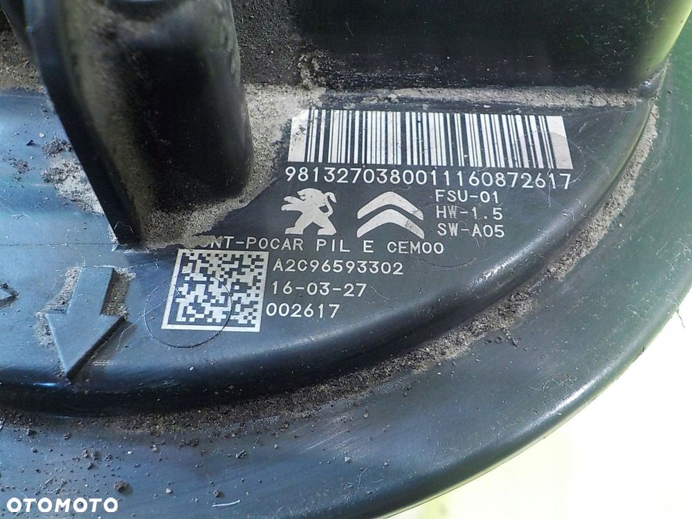 PEUGEOT 3008 I LIFT 16r 1.6 B 5D pompa paliwa 9813270380 - 10