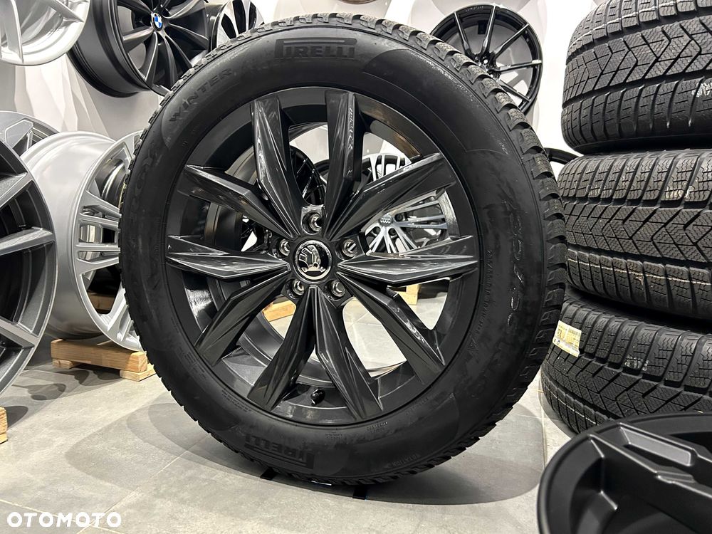 Oryginalne koła zimowe 18 5x112 Skoda Kodiaq I II Pirelli 235/55R18 - 4