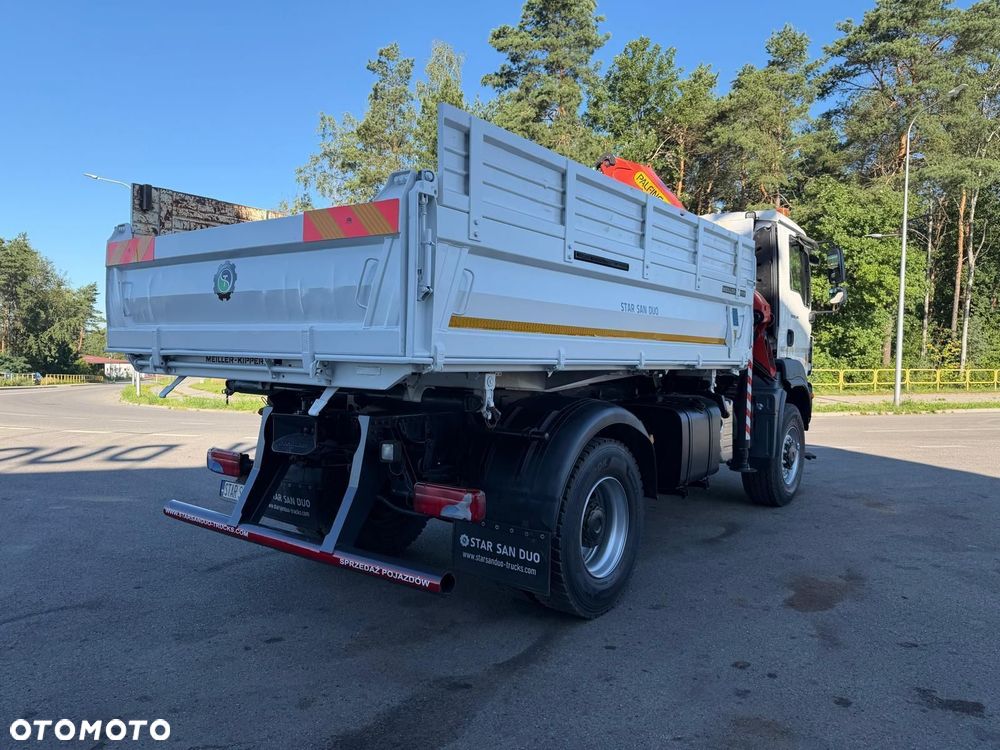 MAN TGM 18.340 4x4 PALFINGER PK 13001 HDS Żuraw Wywrotka - 7