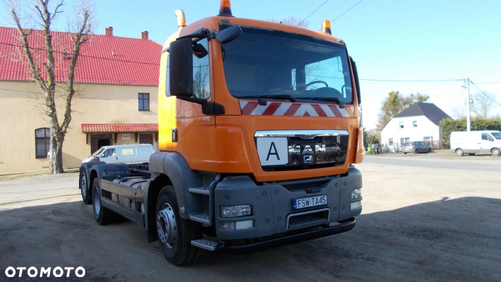 MAN TGS BECZKA ASENIZACJA, KRÓTKI ROZSTAW 410cm, EURO-5, 3-y OSIOWY, OŚ SKRĘTNA, 6x2 - 29