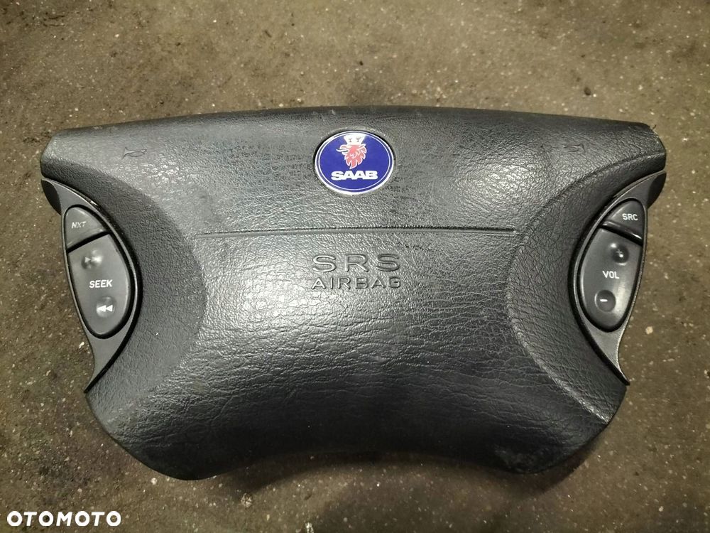 ZESTAW AIRBAG POSTRZAŁOWY DESAKA PODUSZKA PASY AIRBAG  SAAB 9-5 I - 4