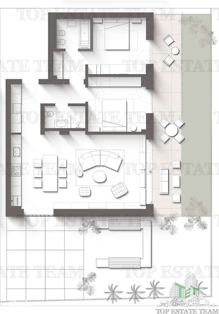 Apartament Premium cu 3 camere - Gradina privata si terasa | Intre pad - Imagine principală: 3/20