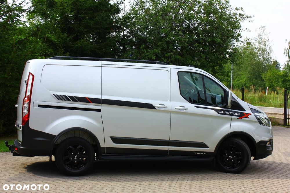 Ford TRANSIT CUSTOM TRAIL 2.0 TDCI 131KM 3 OSOBOWY NAVIGACJA KAMERA FELGI FULL OPCJA STAN PERFEKT FV23% - 14