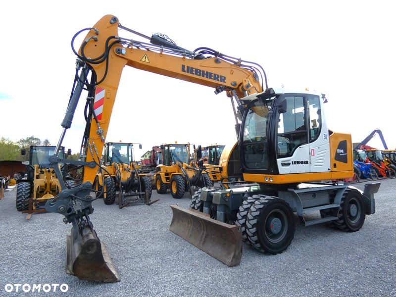 Liebherr 914 Compact / Super Stan / Speeder 30km/h / Łapy + pług / - 7