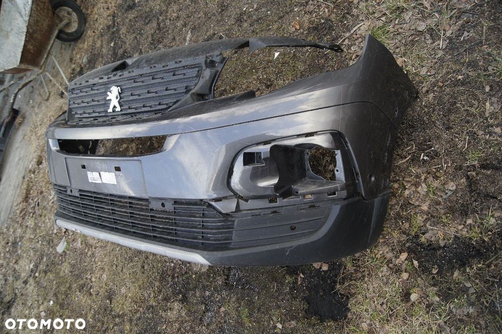 PEUGEOT RIFTER 18-> ZDERZAK PRZÓD PRZEDNI - 2