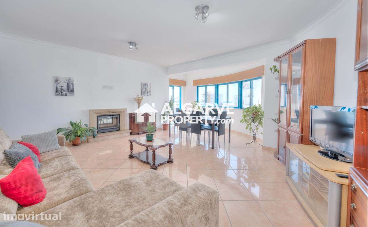 T2 ultimo andar com  vista mar a 200 metros da praia em Quarteira, Alg - Grande imagem: 5/28
