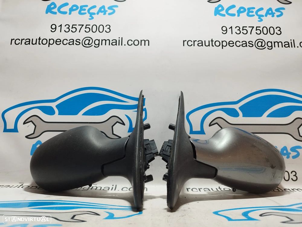 ESPELHO RETROVISOR ESQUERDO DIREITO RENAULT CLIO II 2 MK2 8200163300 8200163302 ELETRICO AQUECIDO ESPELHOS RETROVISORES - 1
