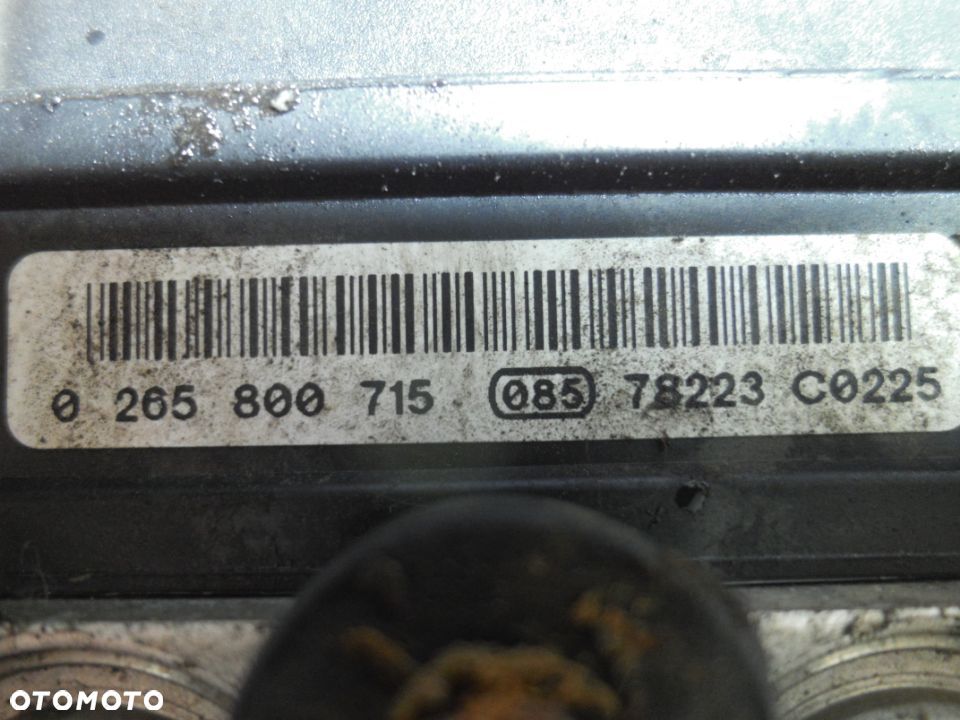 FIAT PANDA II 1.1 1.2 1.3 POMPA ABS 0265800715 + WTYCZKA POSIADAM 5 SZTUK - 4