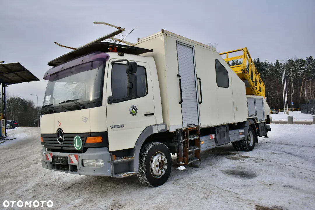 Mercedes-Benz ATEGO 1323 4x2 Podest Palfinger PK 8000T Platforma Radio - 2