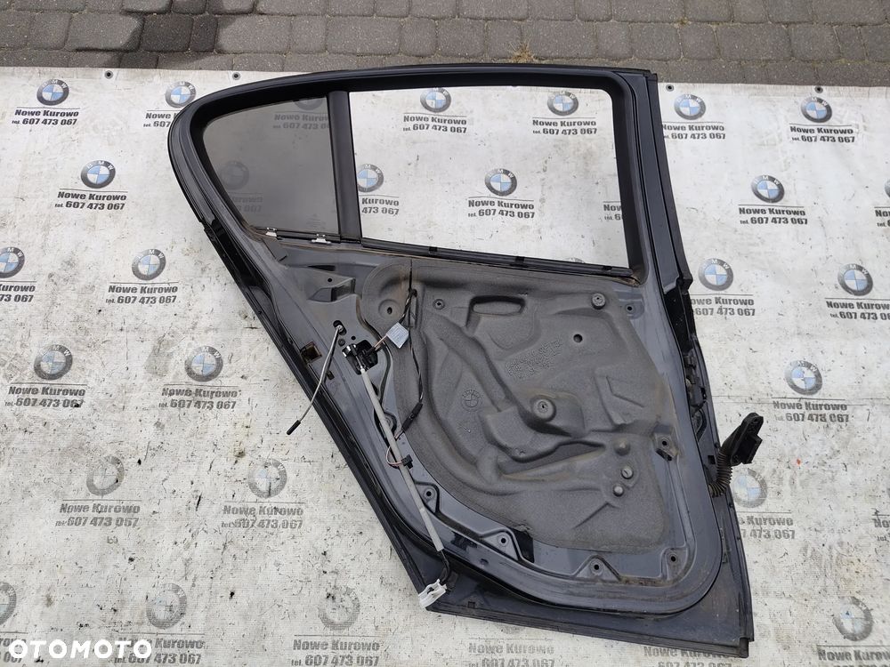 BMW E87 Drzwi tylne tył lewe Black Sapphire 475 - 8