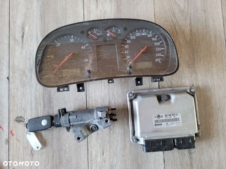 Zestaw startowy sterownik stacyjka licznik VW Golf 4 IV Bora 1,9 TDI 74kW 101KM 038906019KH - 1