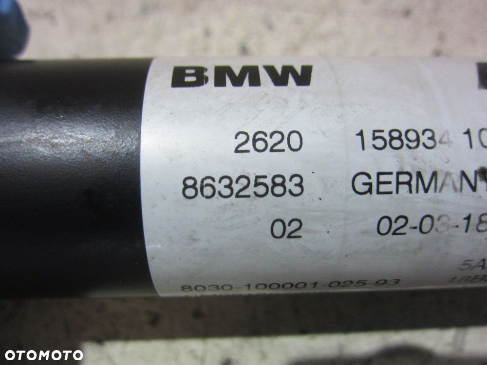 BMW X3 G01 X4 G30 WAŁ NAPĘDOWY KRÓTKI PRZEDNI 9425911 8632583 26208632583 - 9