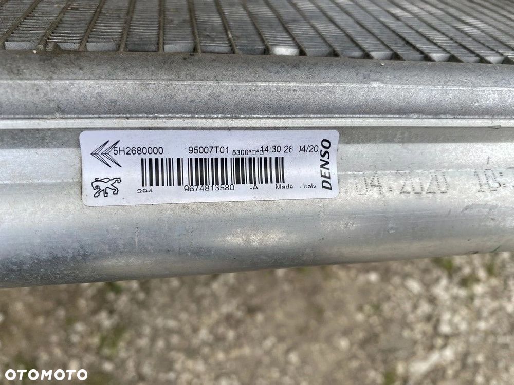 CHŁODNICA KLIMATYZACJI PEUGEOT 208 CITROEN C3 III 9674813580 - 3