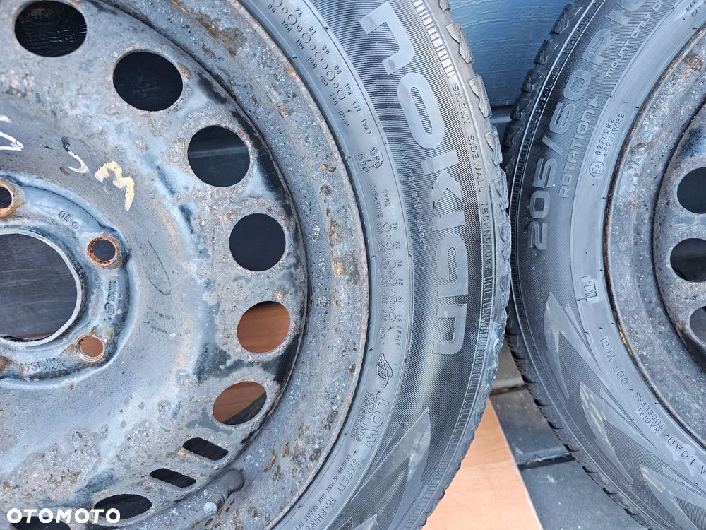 FELGI STALOWE OPONY ZIMOWE KOŁA KOŁPAKI OPEL ASTRA J K ZAFIRA C R 16 5x115 ET41 205/60/16 - 5