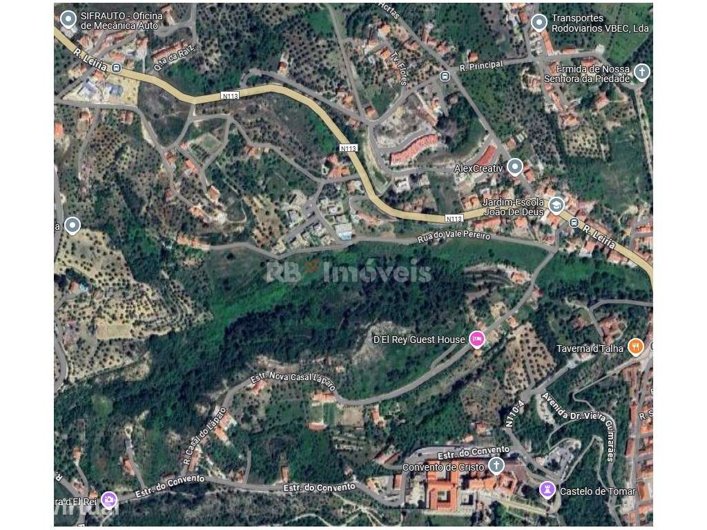 Terreno com Projeto com vista sobre a cidade de Tomar - Grande imagem: 5/18