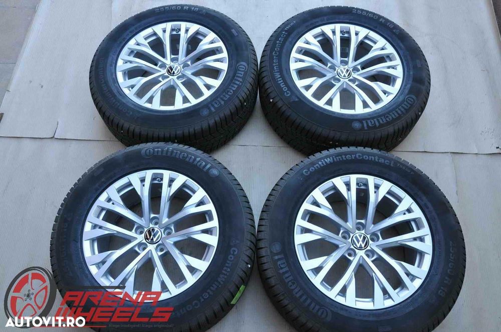 Roti Iarna 18 inch VW Touareg 3 CR Continental 255/60 R18 - 1