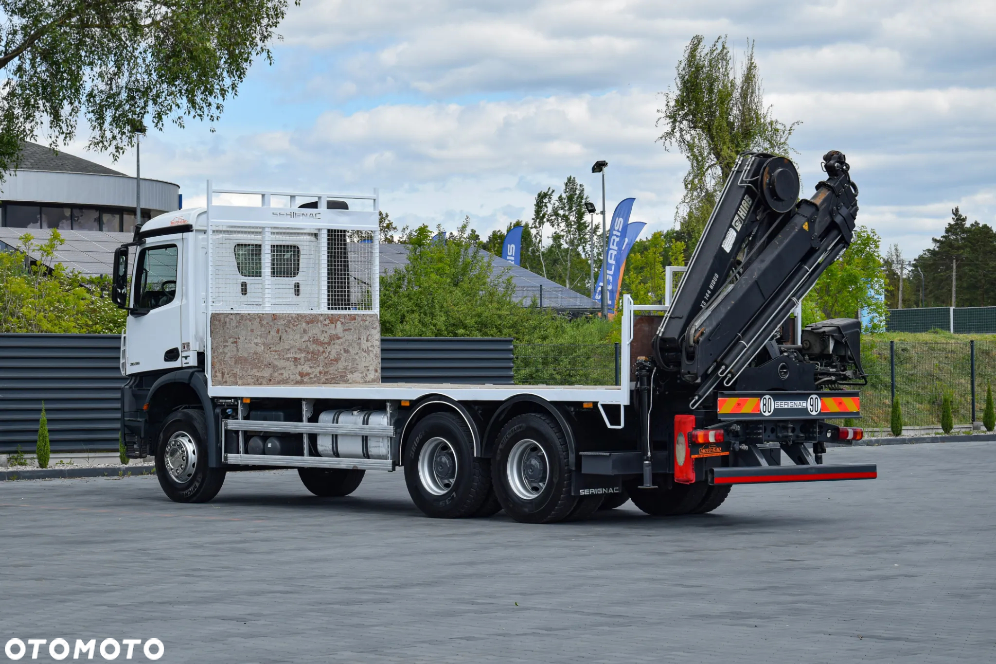 Mercedes-Benz AROCS 2636 / 6x4 / HIAB XS 144 HIDUO / WYSUW x4 / ROTATOR / STEROWANIE RADIOWE / UDT / PODPORY HYDRAULICZNE / PLATFORMA / AUTOMAT / SPROWADZONY - 7