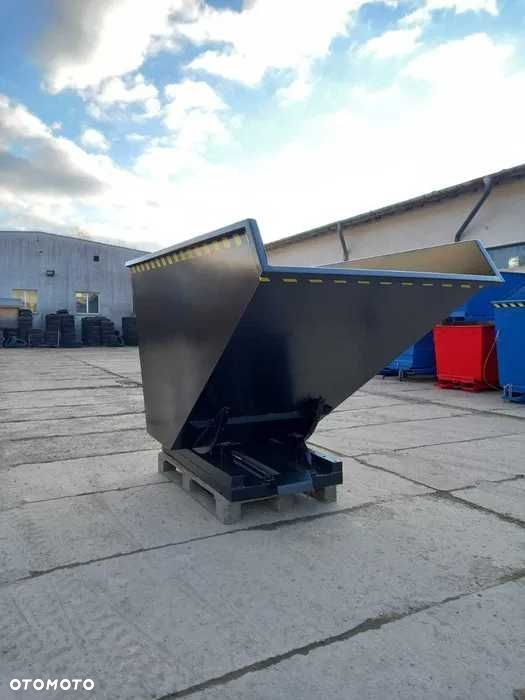 Kontener do ciękich odpadów NTK HD 1600L.Pojemnik samowyładowczy.