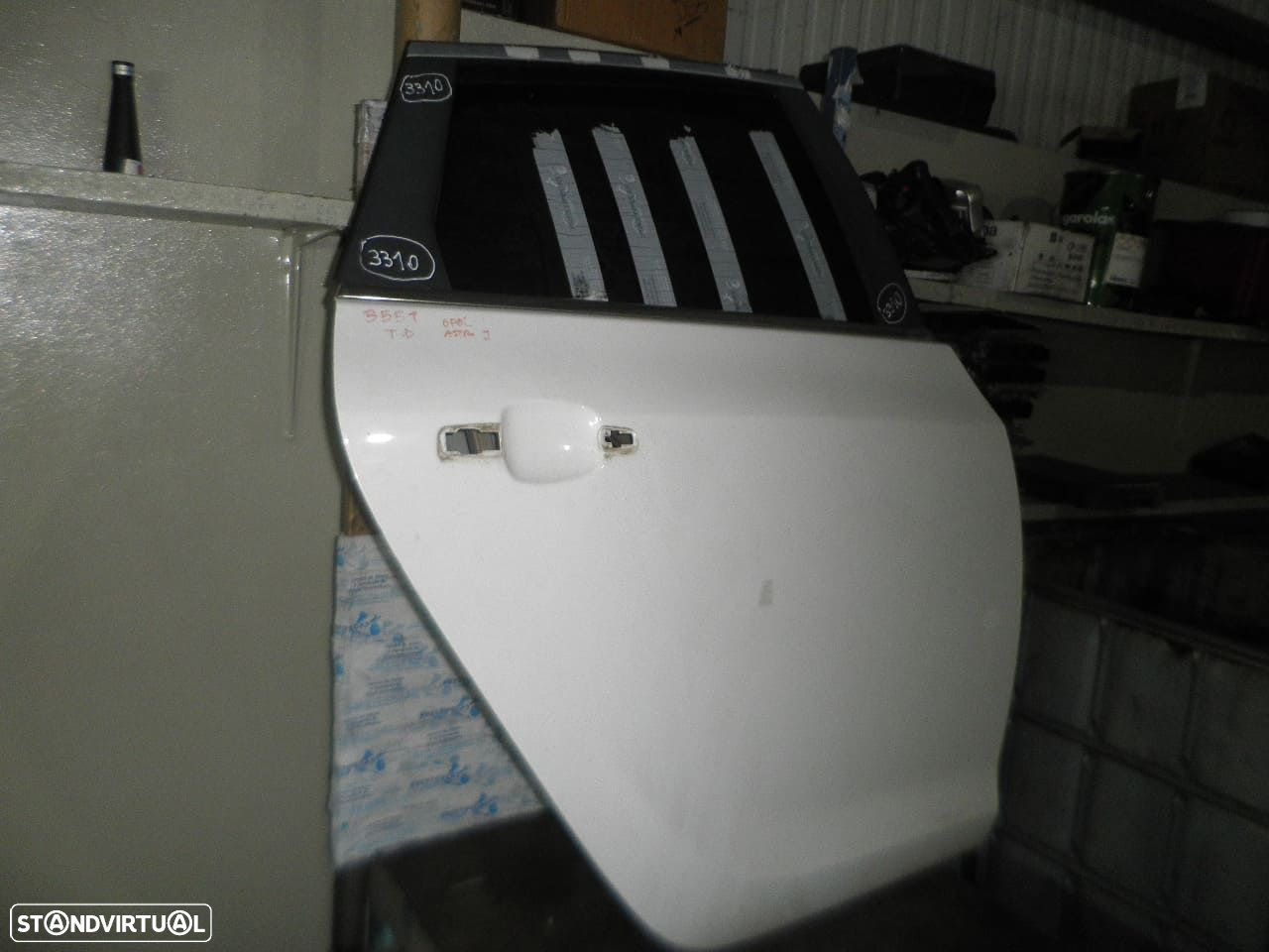 Porta POR3310 OPEL ASTRA J FASE 1 2012 1.7CDTI 110CV 5P BRANCO TD - 2