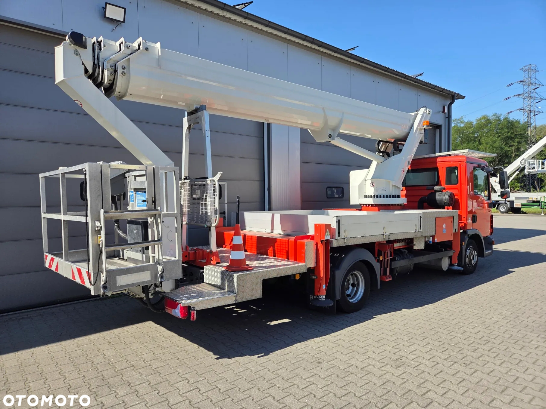 MAN TGL 7.150 - 33 m RUTHMANN T 330 Podnośnik koszowy montażowy ZWYŻKA WUMAG Palfinger jak WT 300 GSR Multitel Bronto Skylift Teupen Omme JLG Genie UDT - 8