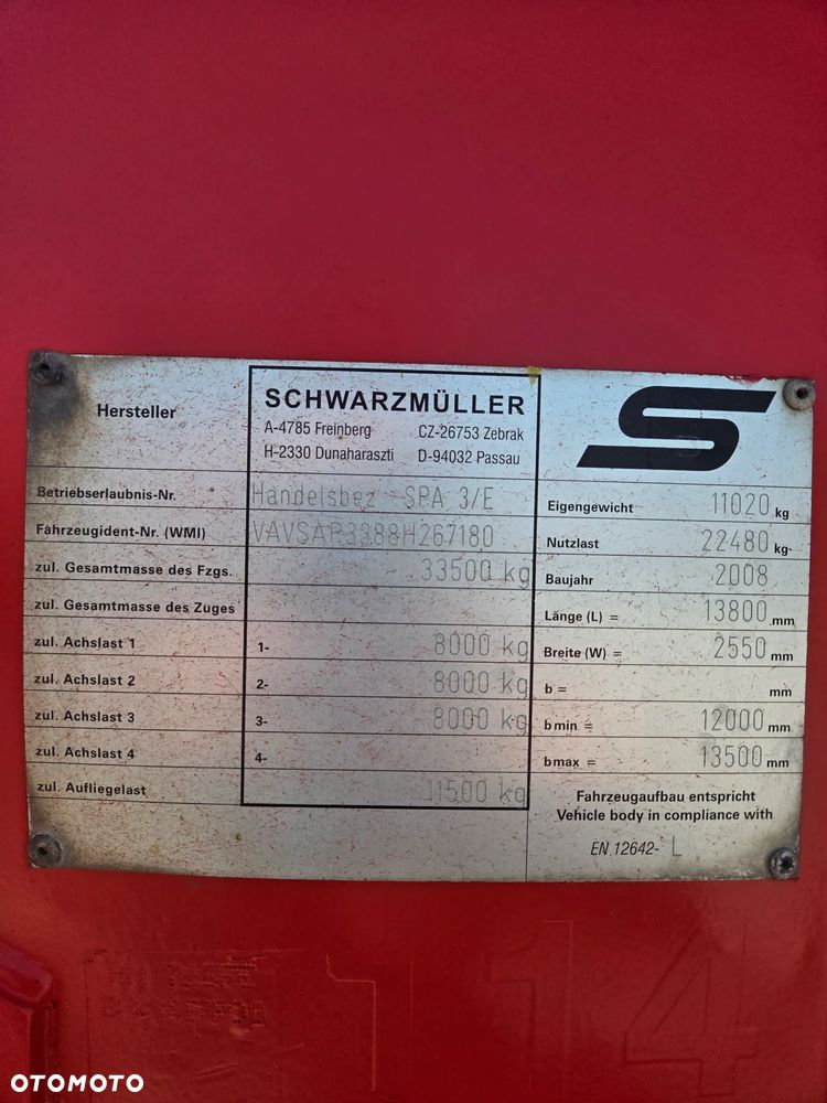 Schwarzmuller SPA 3/B - 8
