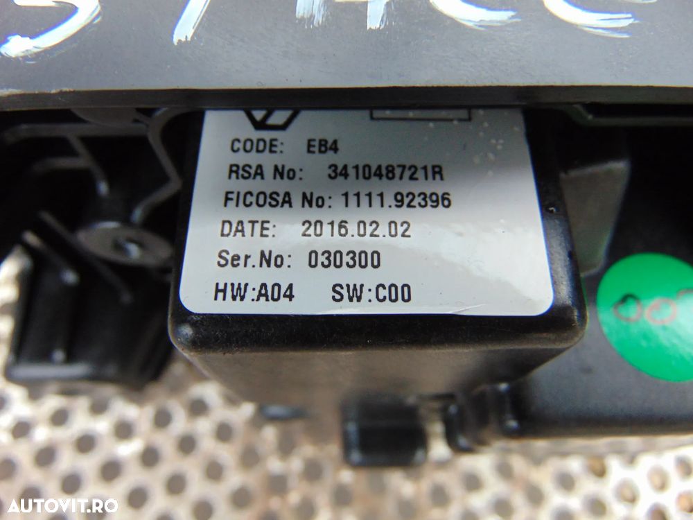 Maneta schimbator viteze Renault Espace 5 maneta cutie automata cod 341048721r joystick - 5