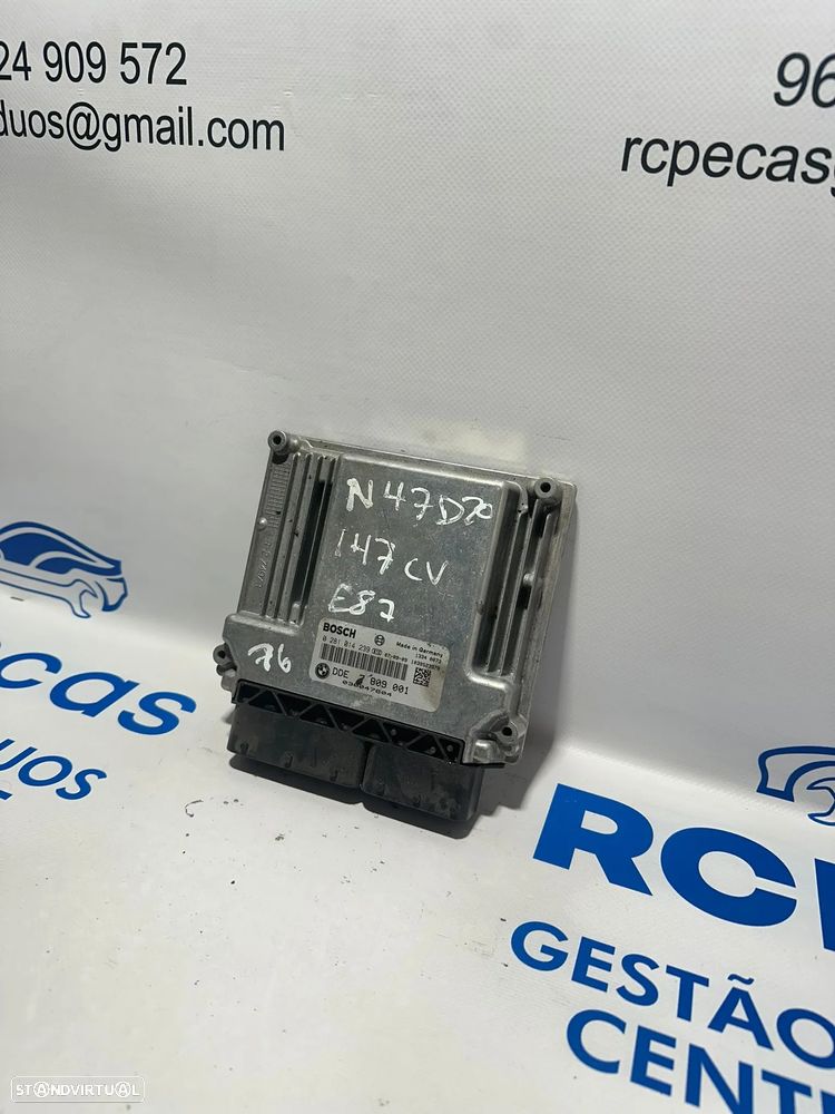 .Centralina Bosch Original BMW N47D20 N47 7 809 001 / 0 281 014 239 - 3