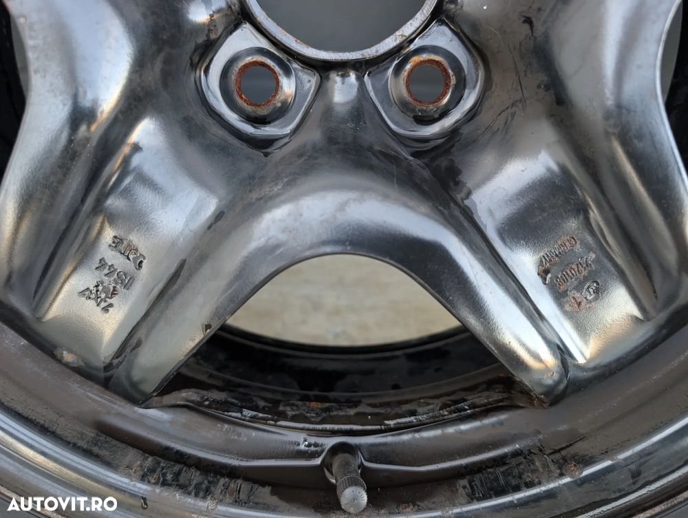 Jante tabla 17'' 5x115 Capace Opel Astra J Zafira Captiva Mokka anvelope 225/50R17 Kleber 2170108 - 6