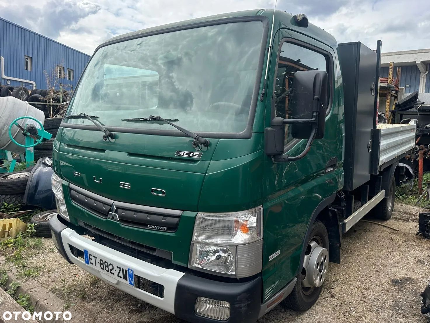 Mitsubishi Wywrotka Kiper MITSUBISHI CANTER FUSO 3C15 3.0 CDI 130KM - 1