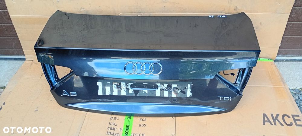 Klapa bagażnika Audi A5 8T Lift Coupe LZ7L Lava Gray Pearl - 1