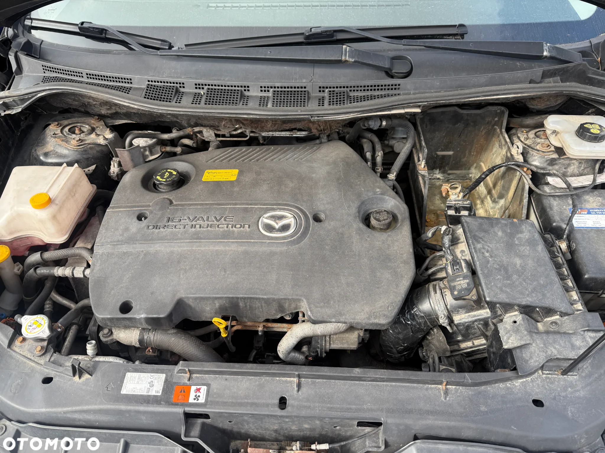 Mazda 5 2.0 Maska Drzwi Zderzak Lusterko Lampa Reflektor - 3