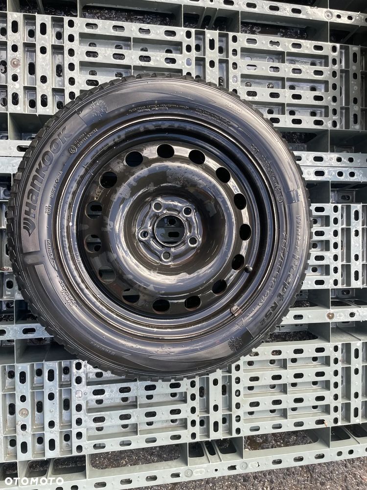 Komplet felg stalowych z oponami zimowymi Hankook Renault Laguna 2 16" - 2