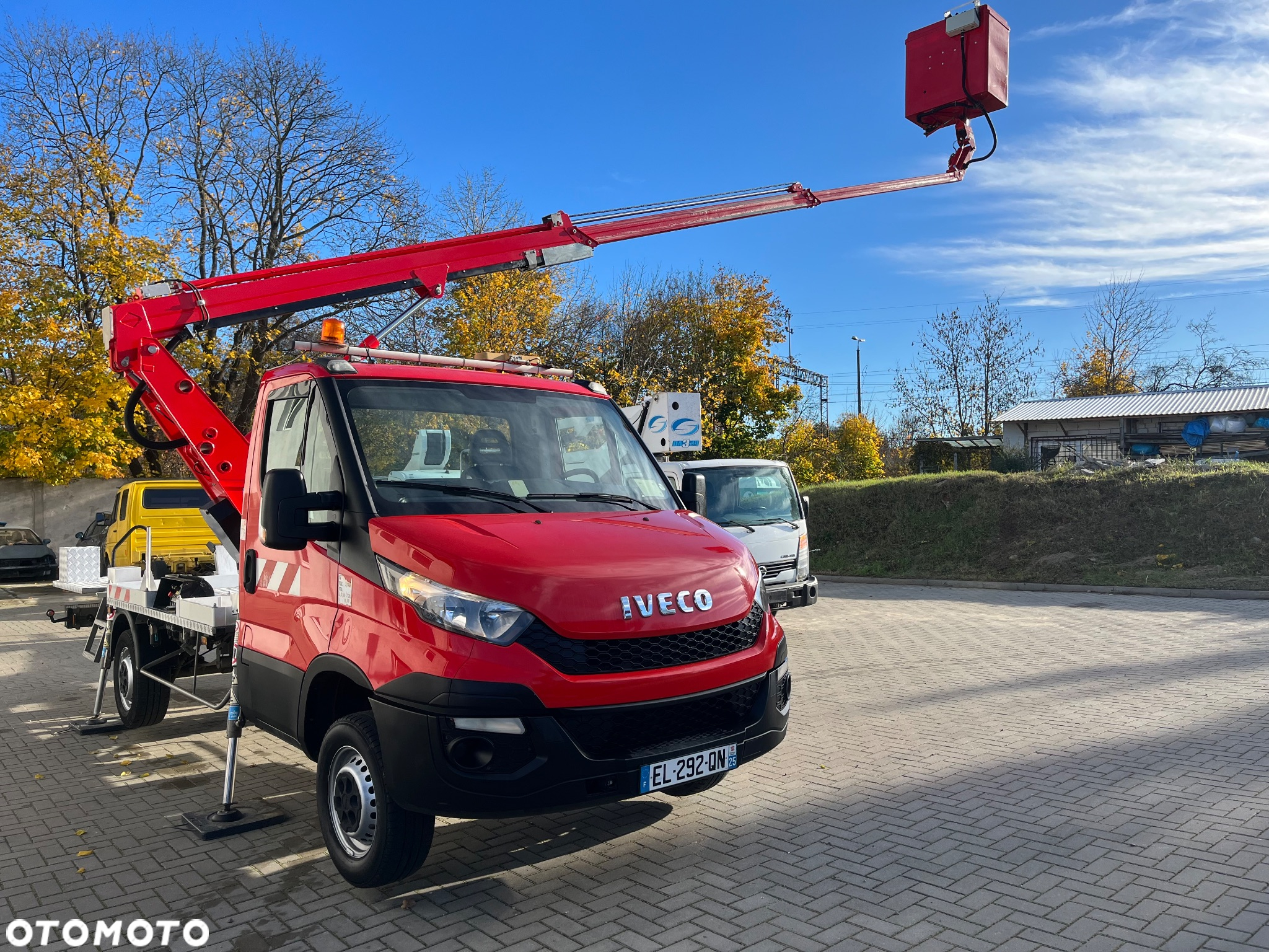 Iveco Podnośnik Koszowy GSR 16 metrów Zwyżka Izolowany Kosz Stan Idealny UDT jak Wumag Ruthmann Multitel - 14