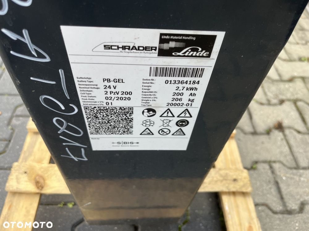 Bateria do wózka widłowego Linde Jungheinrich Still 24 V 200 Ah ID BAT0217 - 4