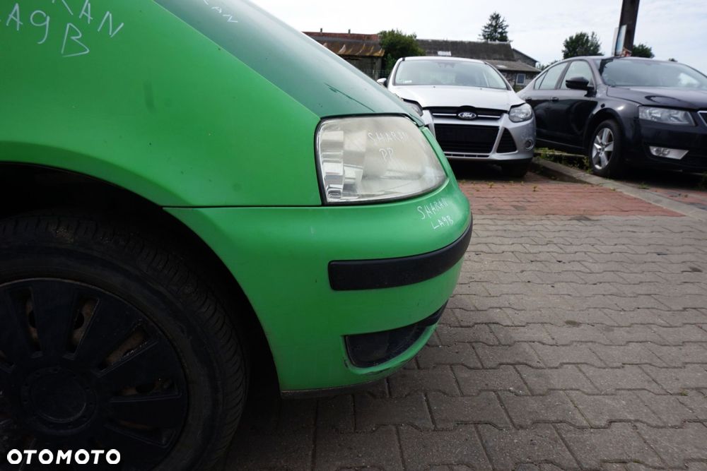 ZDERZAK PRZEDNI SHARAN I MK1 LIFT 7M9 LA9B  ZIELONY VOLKSWAGEN 2000-2010 - 5