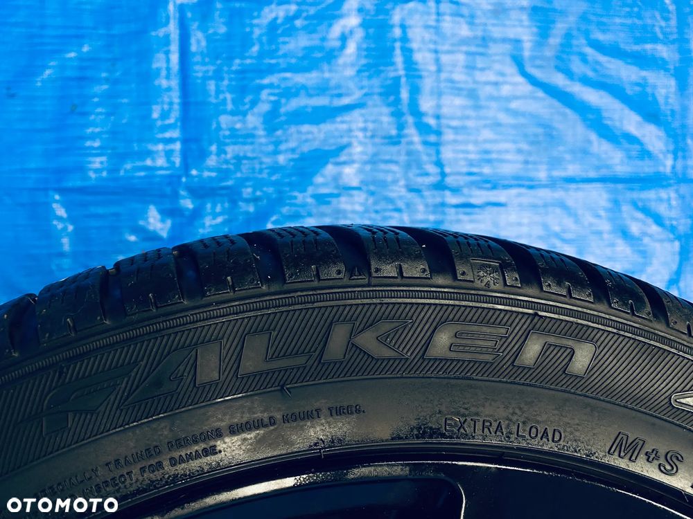 KOŁA KOŁO 17 FELGA ALUMINIOWE ALUSY 17" x 7J  5X112 ; 57,1mm ET48 KOMPLET ; OPONY ZIMOWE ZIMA FALKEN ; AUDI A3 8P 8V ; GOLF V VI VII VII PASSAT B5 B6 B7 ; TOURAN ; SKODA OCTAVIA SUPERB ; SEAT LEON ALTEA TOLEDO ORYGINAŁ KBA49295 - 13