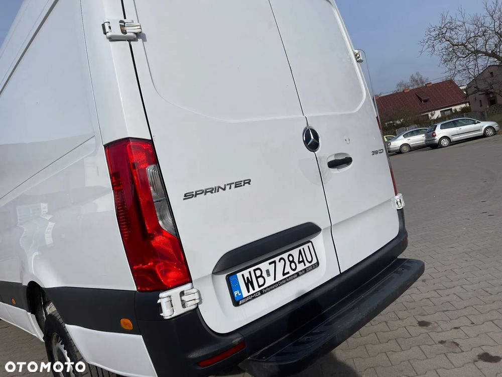 Mercedes-Benz Sprinter W907 319 CDI 2019 ROK 3.0 V6 190 KM MANUAL 6 BIEGÓW MAX MAXI DŁUGI L4H2 - 29