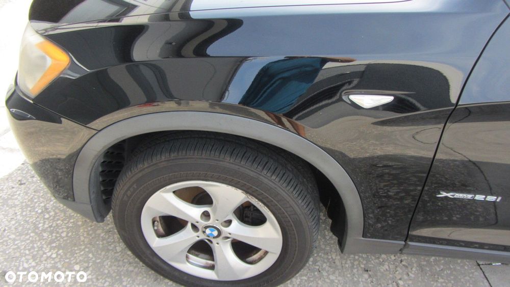 BMW X3 F25 X4 F26 7267323 BŁOTNIK LEWY PRZEDNI PRZÓD SCHWARZ 2 668 CZARNY - 1