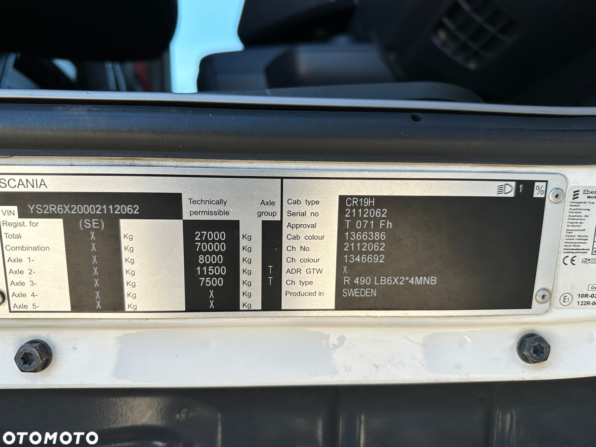 Scania R 490 6X2 EURO 6 BDF - 24