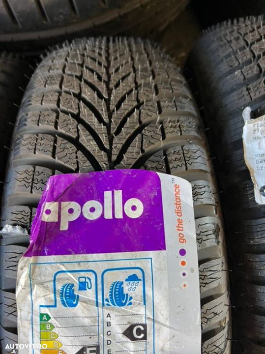 vând 4 anvelope 175/65/15 Apollo de iarnă noi - 3