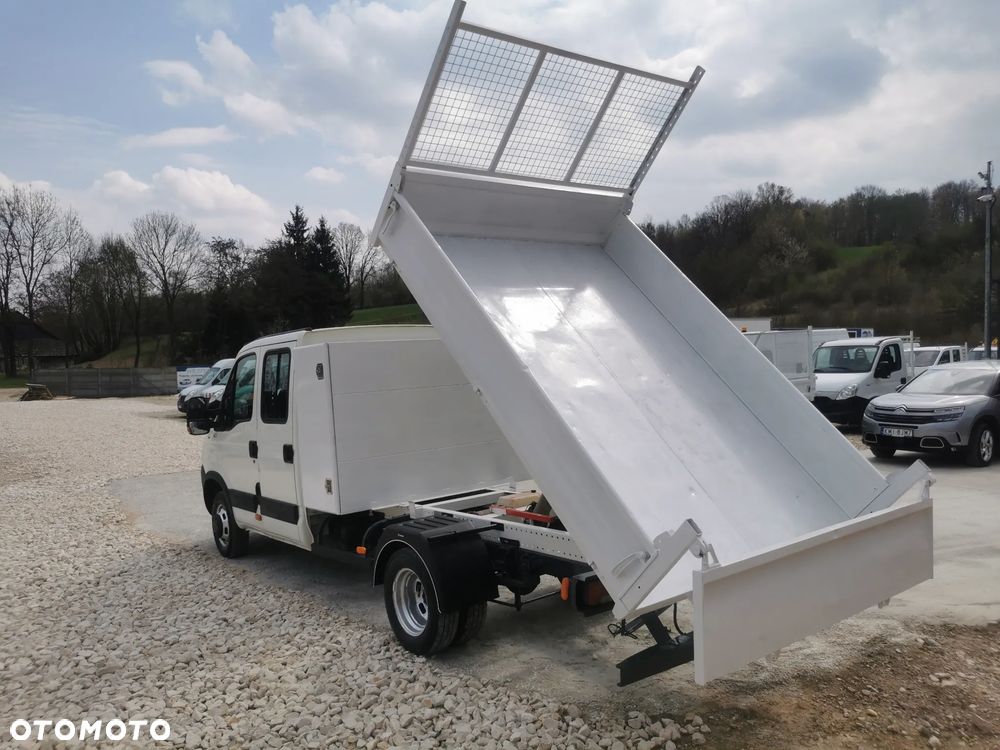 Iveco Daily 35C13 Brygadówka wywrotka Klimatyzacja Dubel hak kiper doka - 5