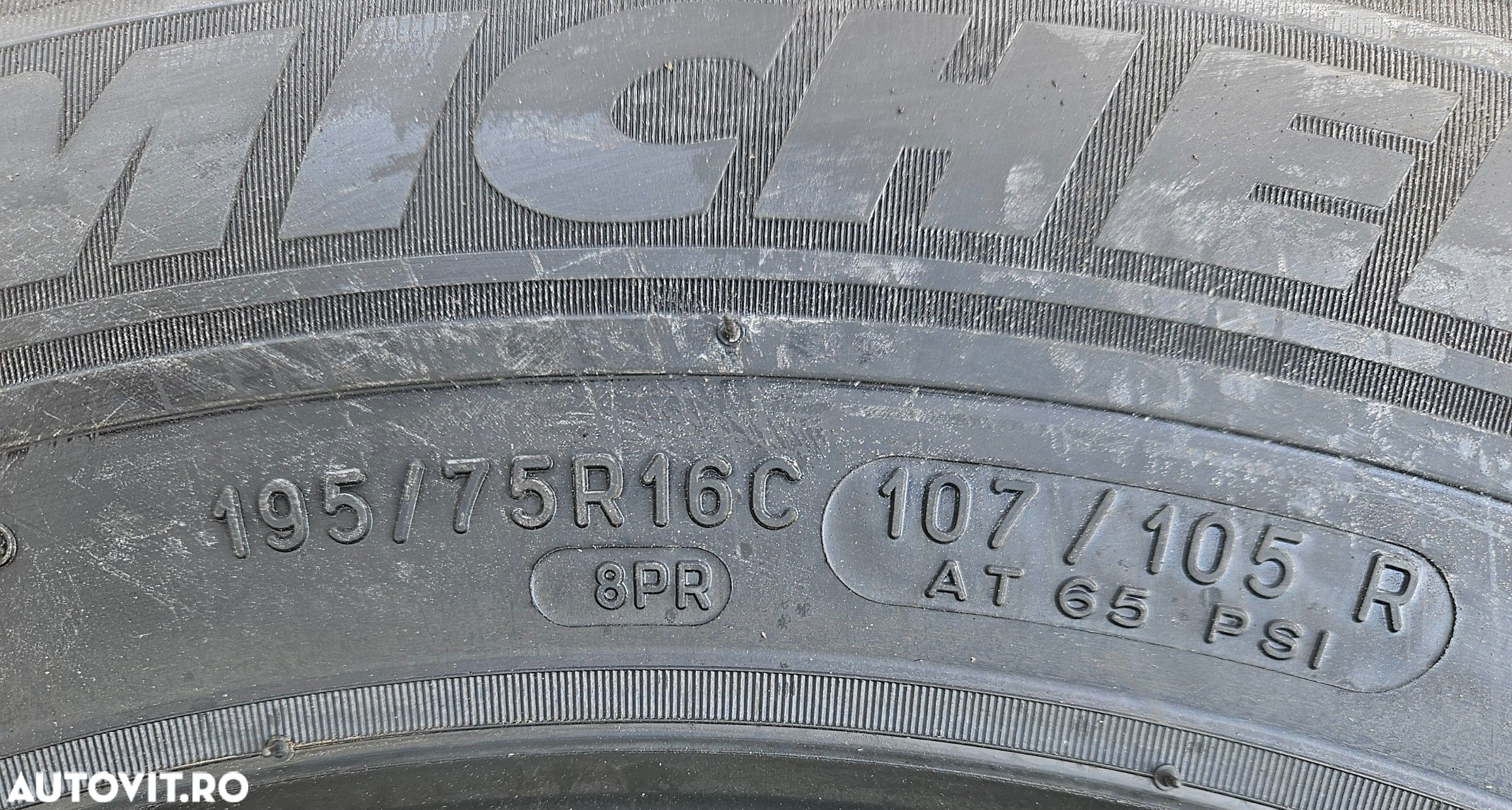 195/75 R16C, 107R, MICHELIN Agilis Alpin, Anvelope iarna M+S - 6