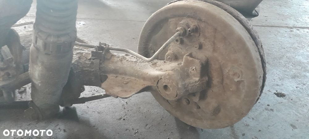 CITROEN SAXO I 1.1 BELKA TYLNA TYŁ OS KOMPLETNA BĘBNY nr. 74/6 - 4