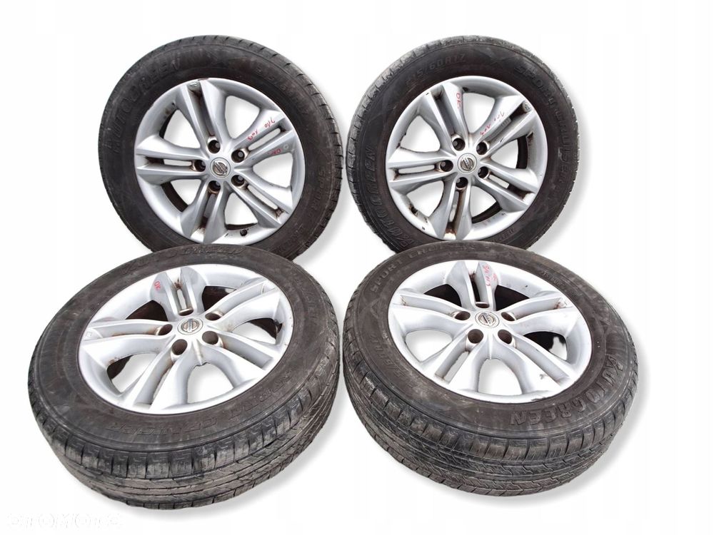 alufelgi z oponami kpl. nissan qashqai j10 17" 5x114.3 et 40 - 1