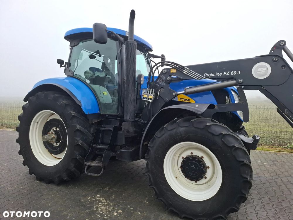 New Holland T7050 2011 Rok 9400 mtg, AutoCommand, Ładowacz czołowy Stoll, Nie Malowany, Stan Idelany - 4