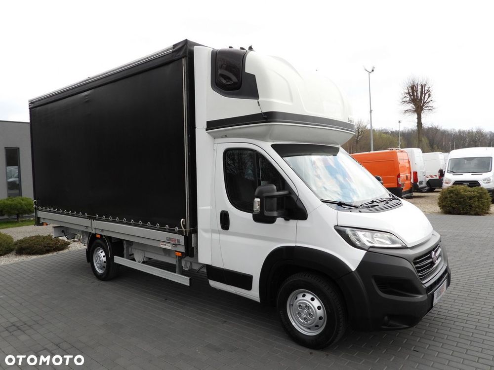 Fiat DUCATO PLANDEKA 10 PALET WEBASTO TEMPOMAT KLIMATYZACJA  180KM - 5