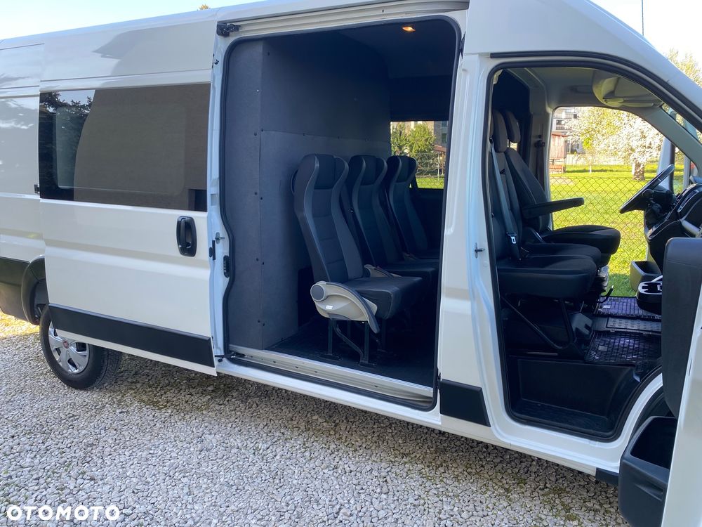 Fiat DUCATO lift, L3H2, brygadowy 6-osobowy, MAX, zakupiony w salonie w Rzeszowie, serwisowany, bogata wersja - 33