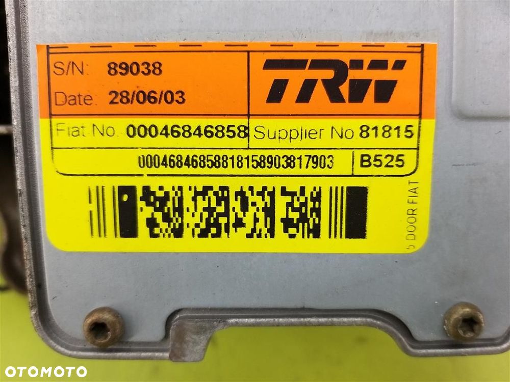 Wspomaganie elektryczne Fiat Stilo 1.6 16V 100KM 2001-2003R 46846858 TRW - 3